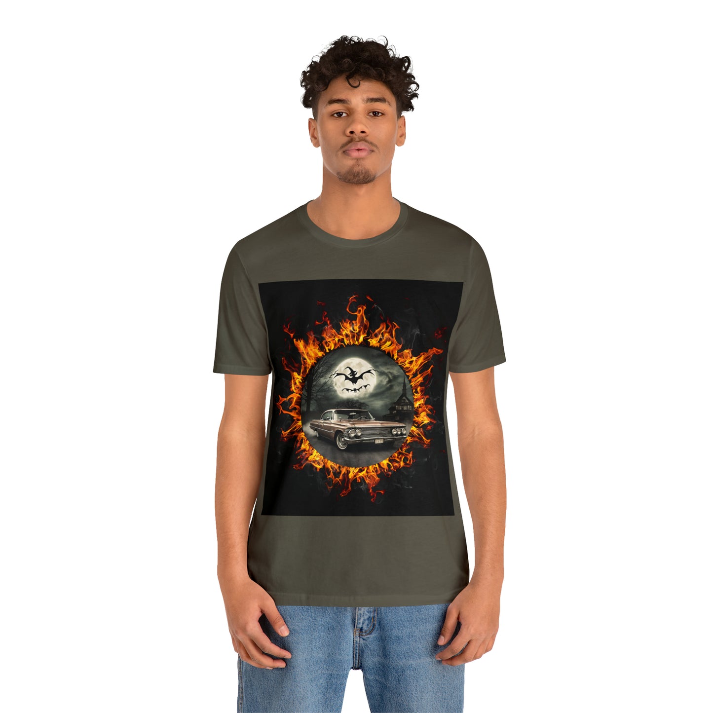 Halloween Style Unisex Jersey Short-Sleeve Tee