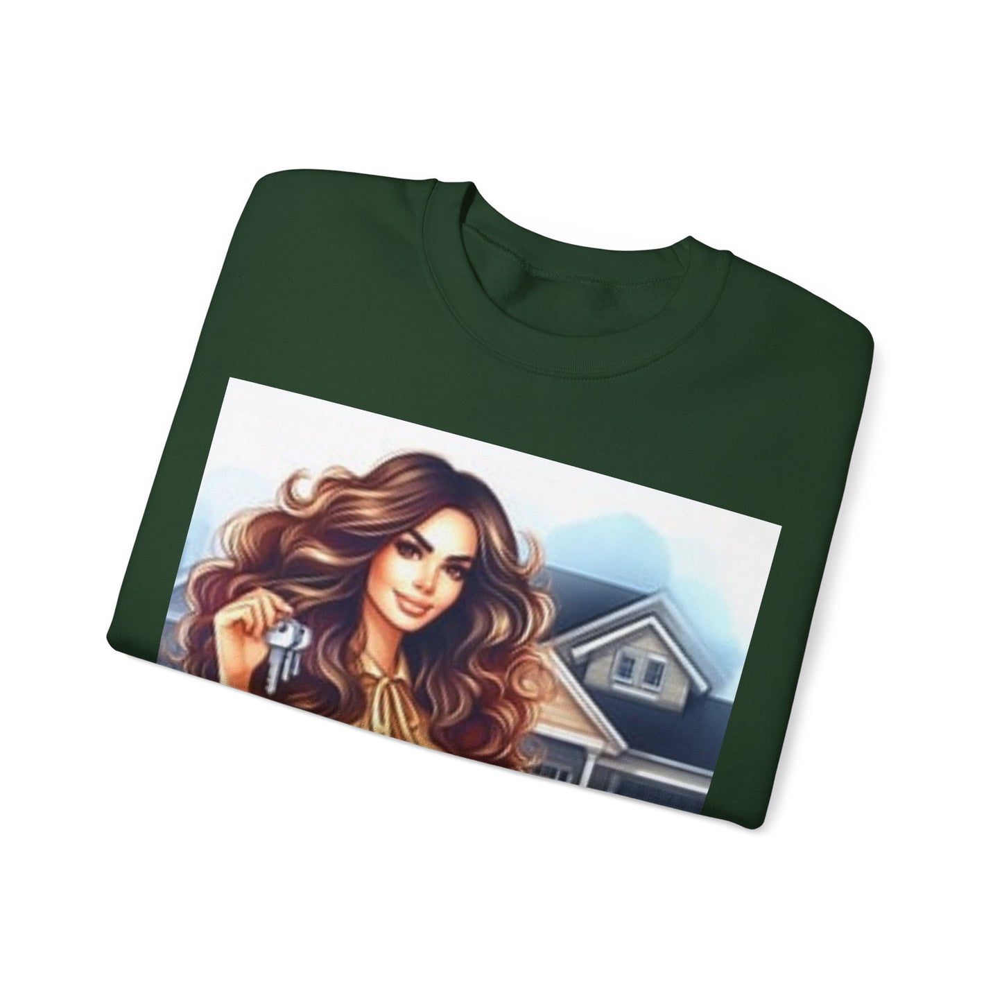 Key Player Crew: Real Estate Agent Sweatshirt | Unisex Heavy Blend™ Crewneck Sweatshirt