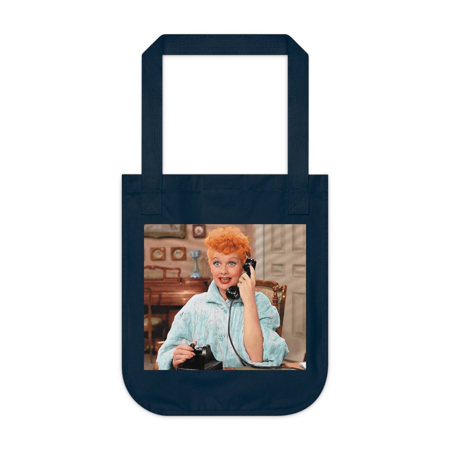 I love Lucy Organic Canvas Tote Bag