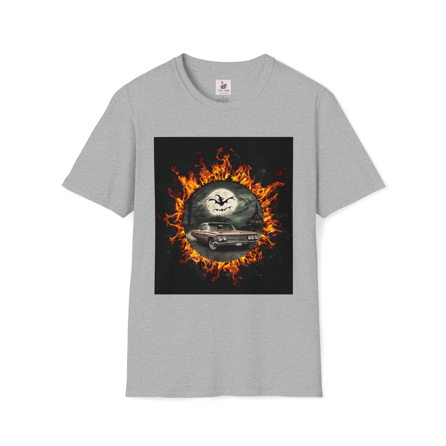 Halloween T-shirt | Impala Lovers' Spooky Softstyle Tee Unisex