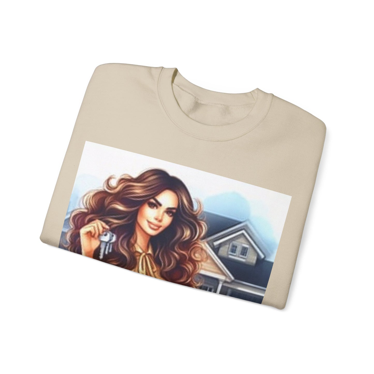 Key Player Crew: Real Estate Agent Sweatshirt | Unisex Heavy Blend™ Crewneck Sweatshirt