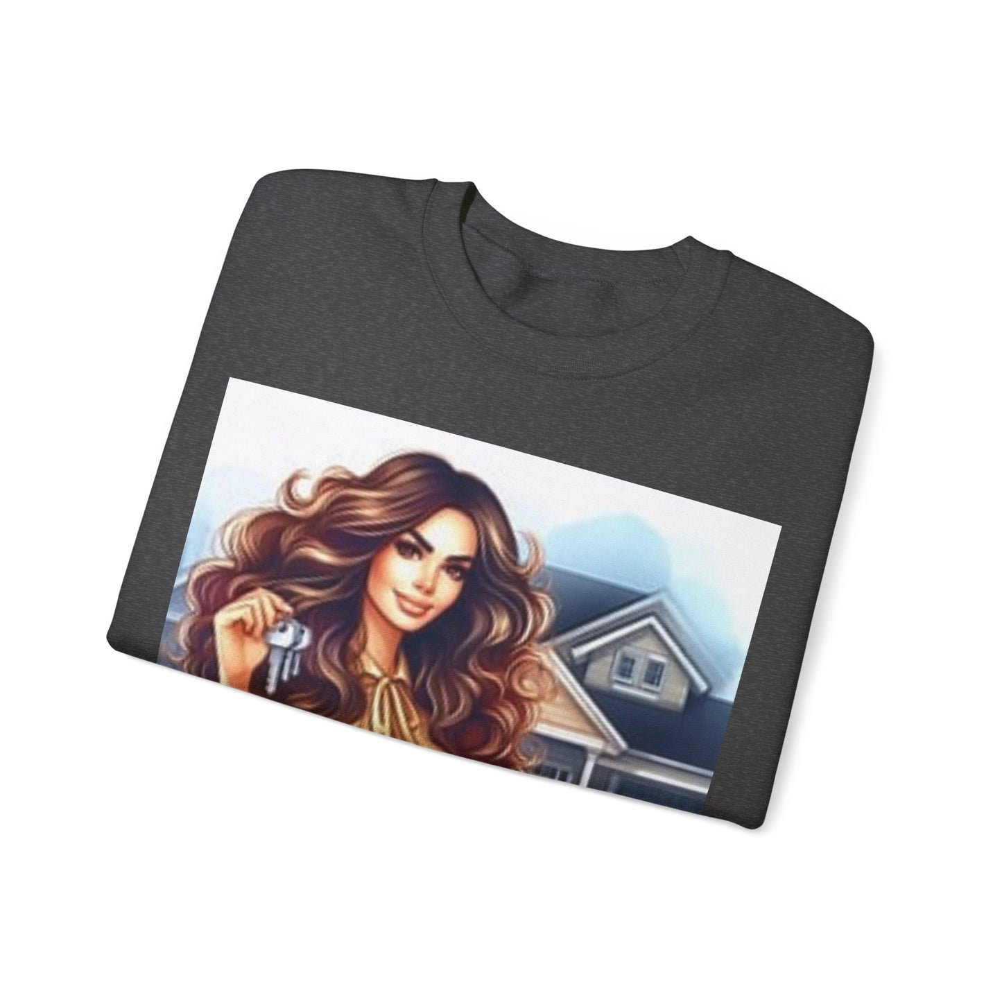 Key Player Crew: Real Estate Agent Sweatshirt | Unisex Heavy Blend™ Crewneck Sweatshirt