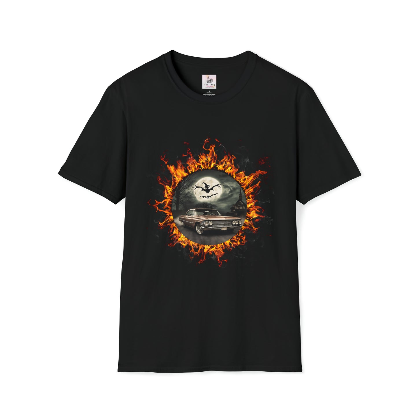 Halloween T-shirt | Impala Lovers' Spooky Softstyle Tee Unisex