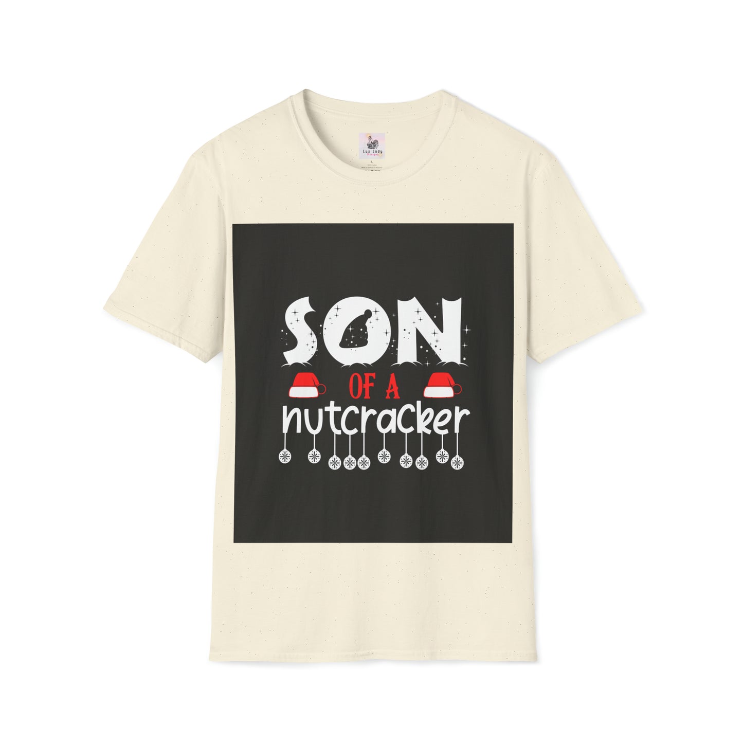 Son of a Nutcracker Christmas Unisex Softstyle T-Shirt - Festive Comfort