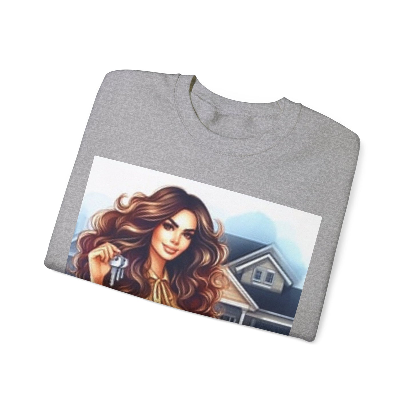 Key Player Crew: Real Estate Agent Sweatshirt | Unisex Heavy Blend™ Crewneck Sweatshirt