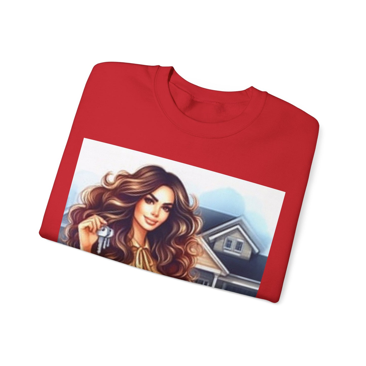 Key Player Crew: Real Estate Agent Sweatshirt | Unisex Heavy Blend™ Crewneck Sweatshirt