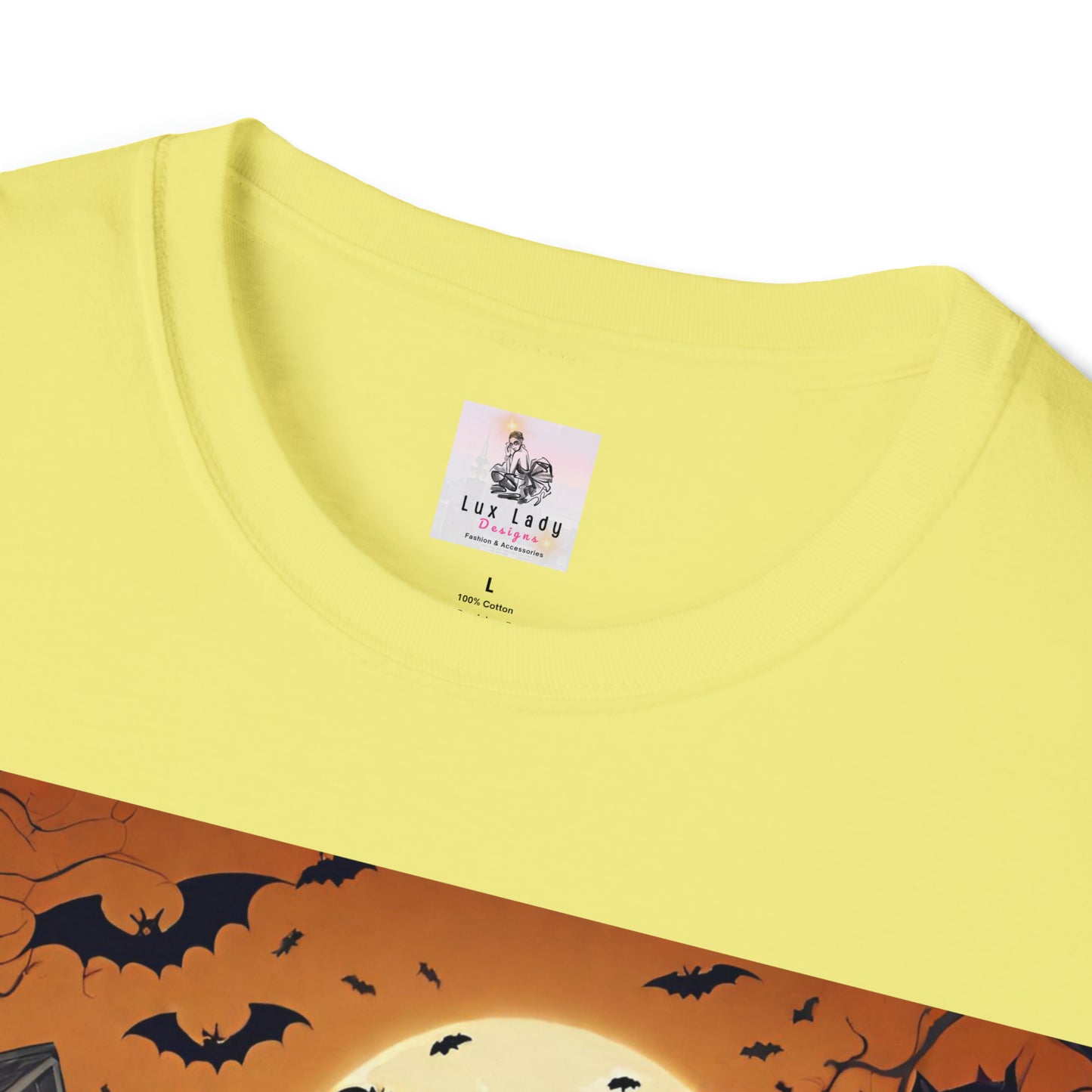 Halloween Unisex Impala Lovers Soft-Style Tee: Classic Comfort with a Haunting Twist!