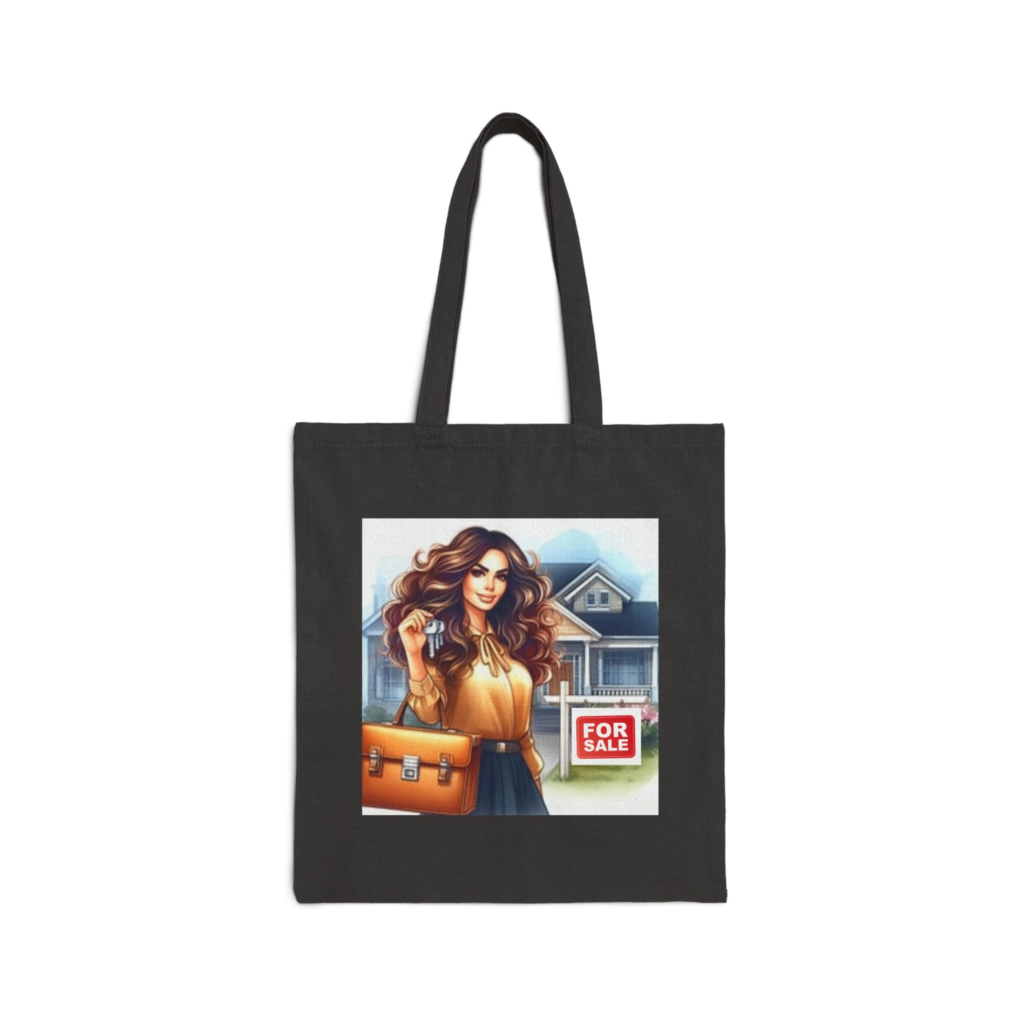 Realtor | Real Estate Marketing Cotton Canvas Tote Bag
