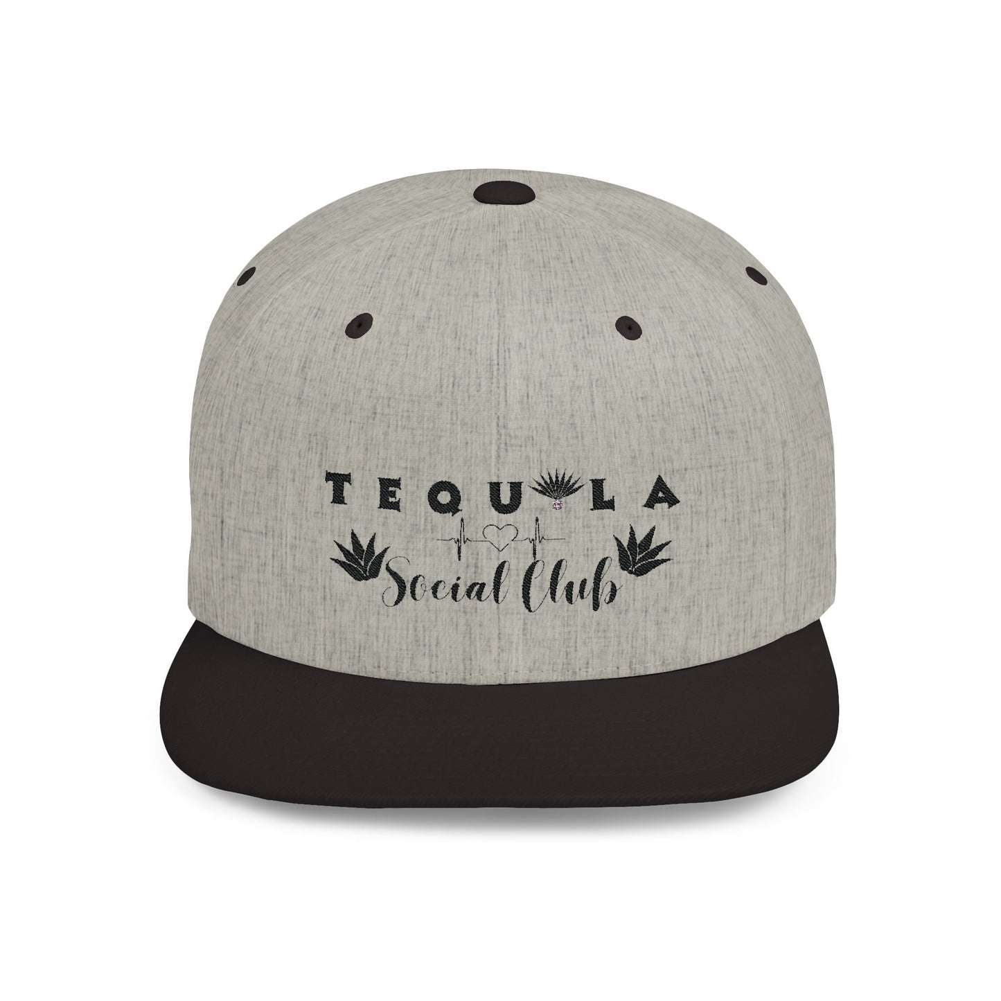 Social Club Flat Bill Snapback Hat