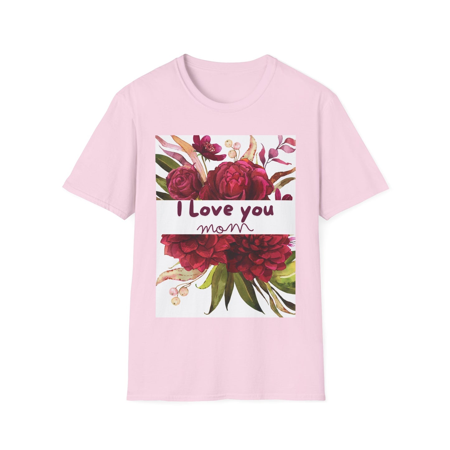 I Love You Mom" T-Shirt: Soft & Stylish Mother's Day Gift