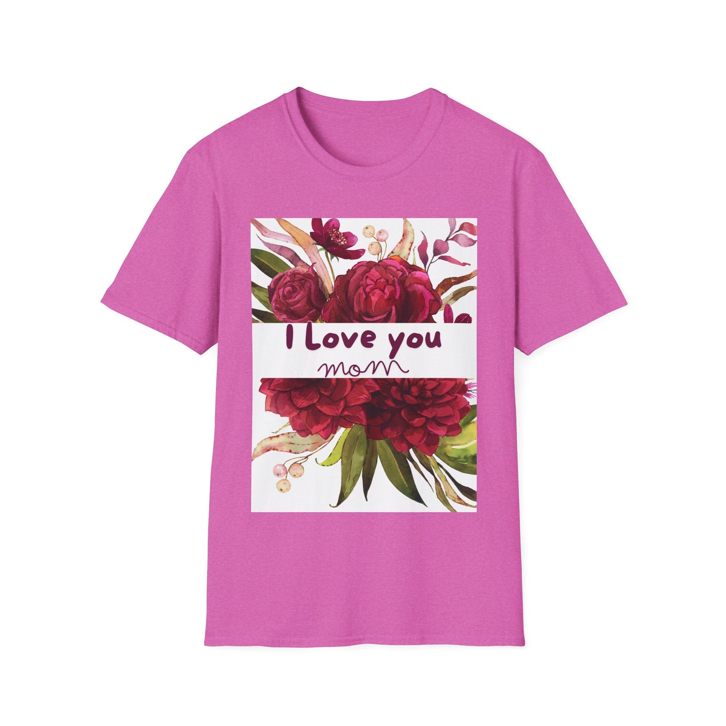 I Love You Mom" T-Shirt: Soft & Stylish Mother's Day Gift