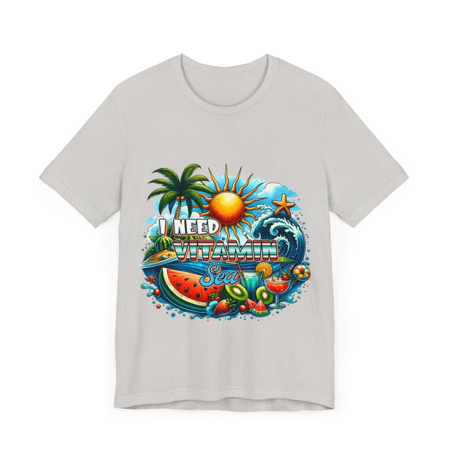 I needed Vitamin Sea Jersey Short Sleeve Tee Bella Canvas