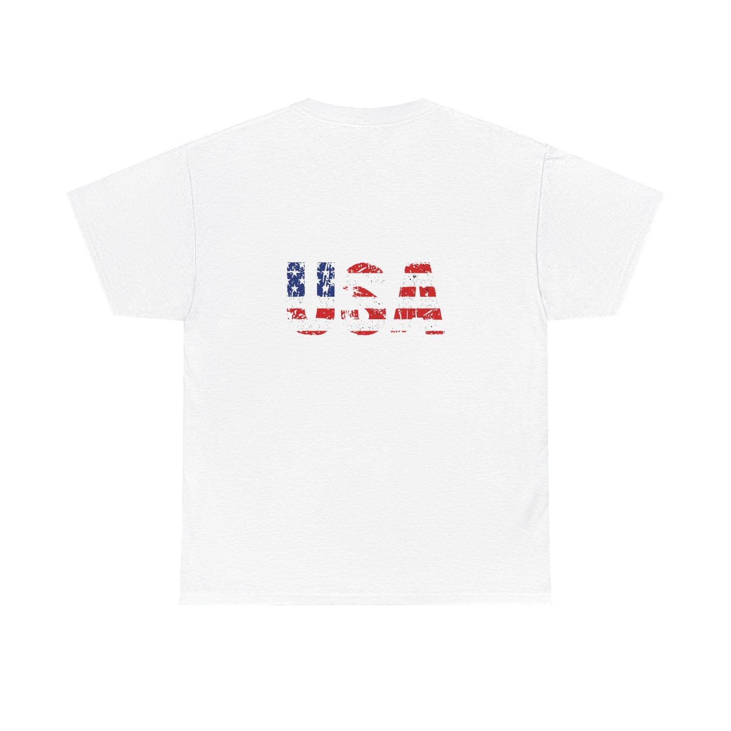 Patriotic Style for All: Unisex Heavy Cotton Tee (4th of July)