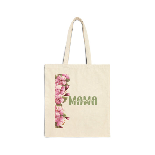 Cute Cotton Flower Canvas Tote Bag (Perfect Mom Gift)