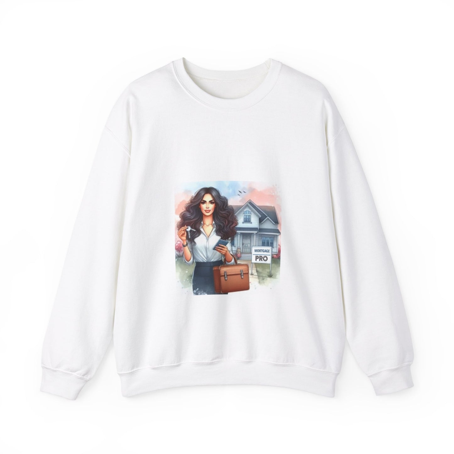 RealtorClosing Deals in Comfort: Realtor Crewneck Sweatshirt | Unisex Heavy Blend™ Crewneck Sweatshirt