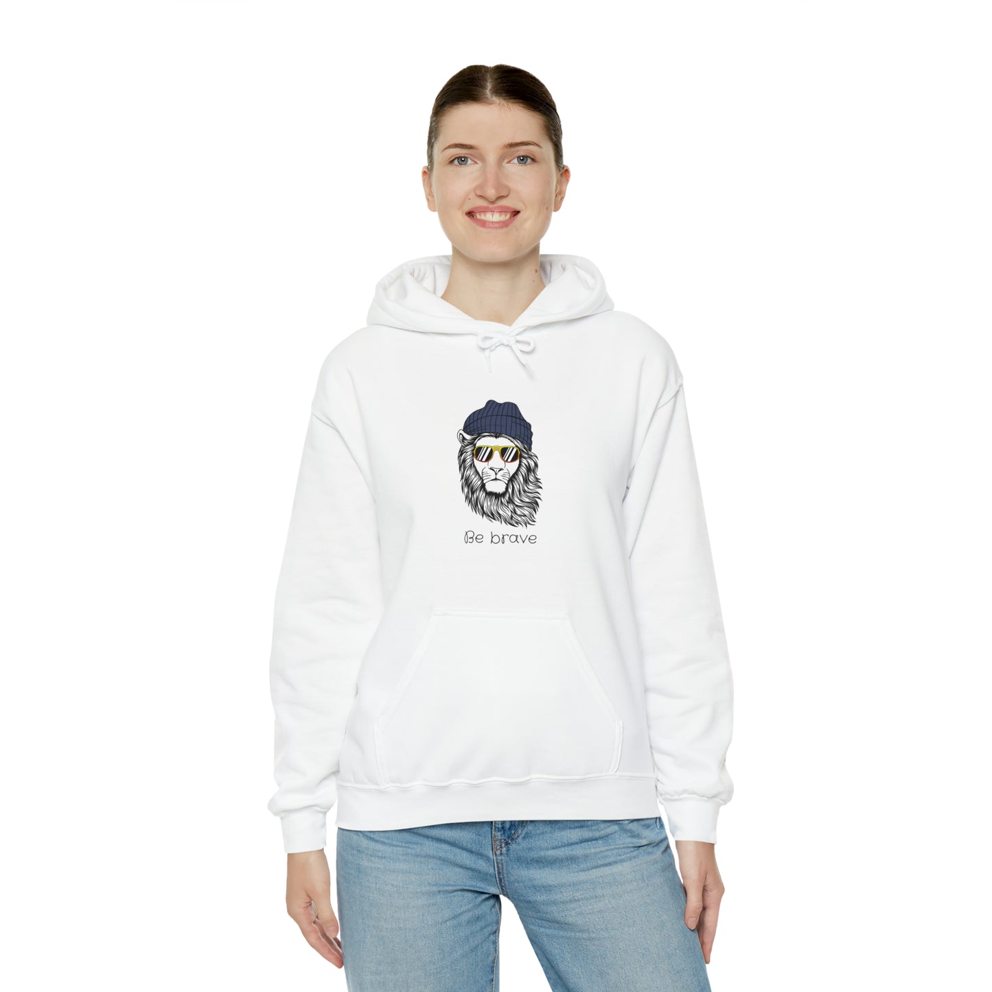 Be Brave Unisex Heavy Blend™ Hooded Sweatshirt