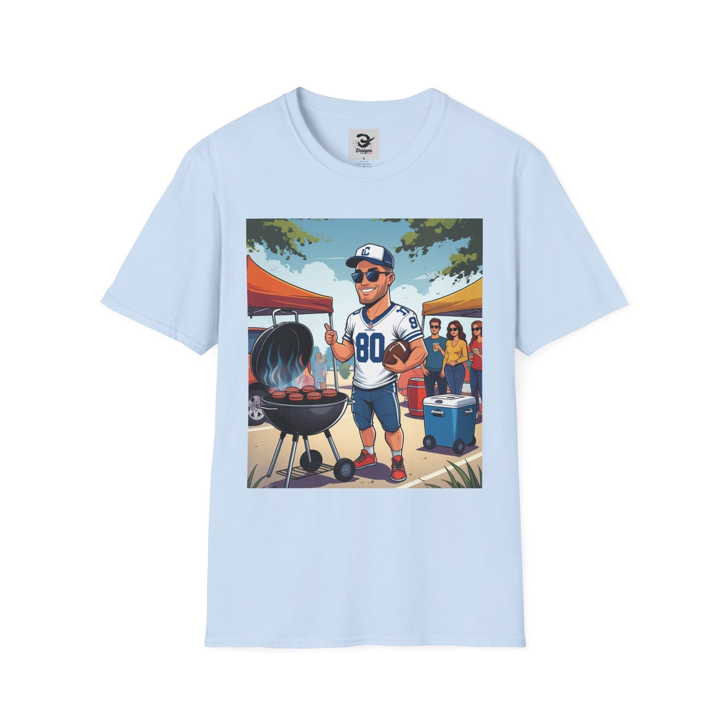 Grill Master T-Shirt, Summer BBQ Shirt, Cool Dad Gift, Unisex Graphic Tee, Cookout Apparel, Father's Day Gift Idea