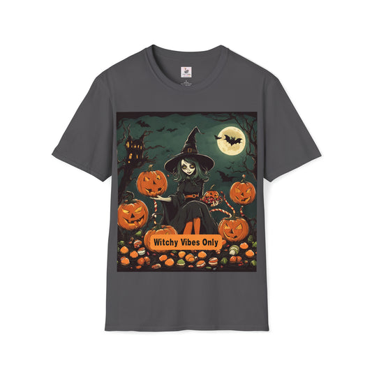 Halloween Summon the witchy vibes this Halloween season with our 'Witchy Vibes Only' T-shirt