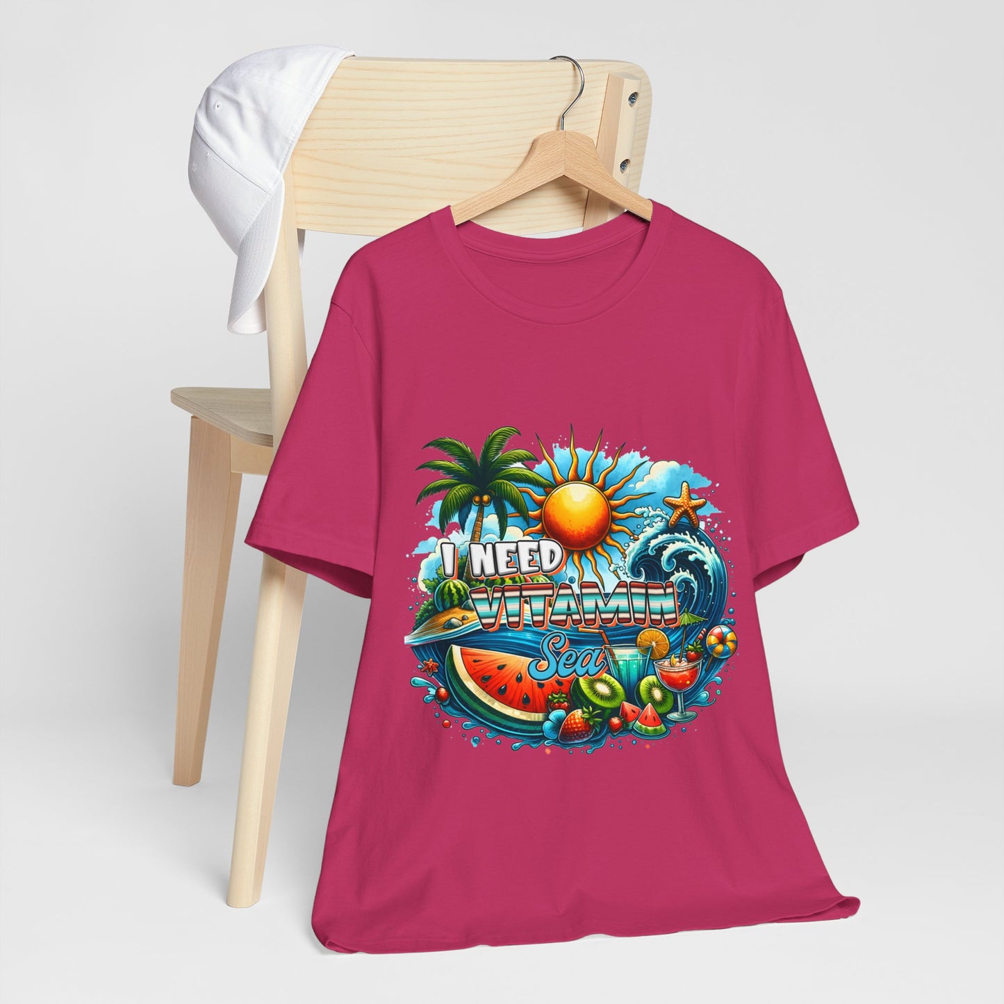 I needed Vitamin Sea Jersey Short Sleeve Tee Bella Canvas