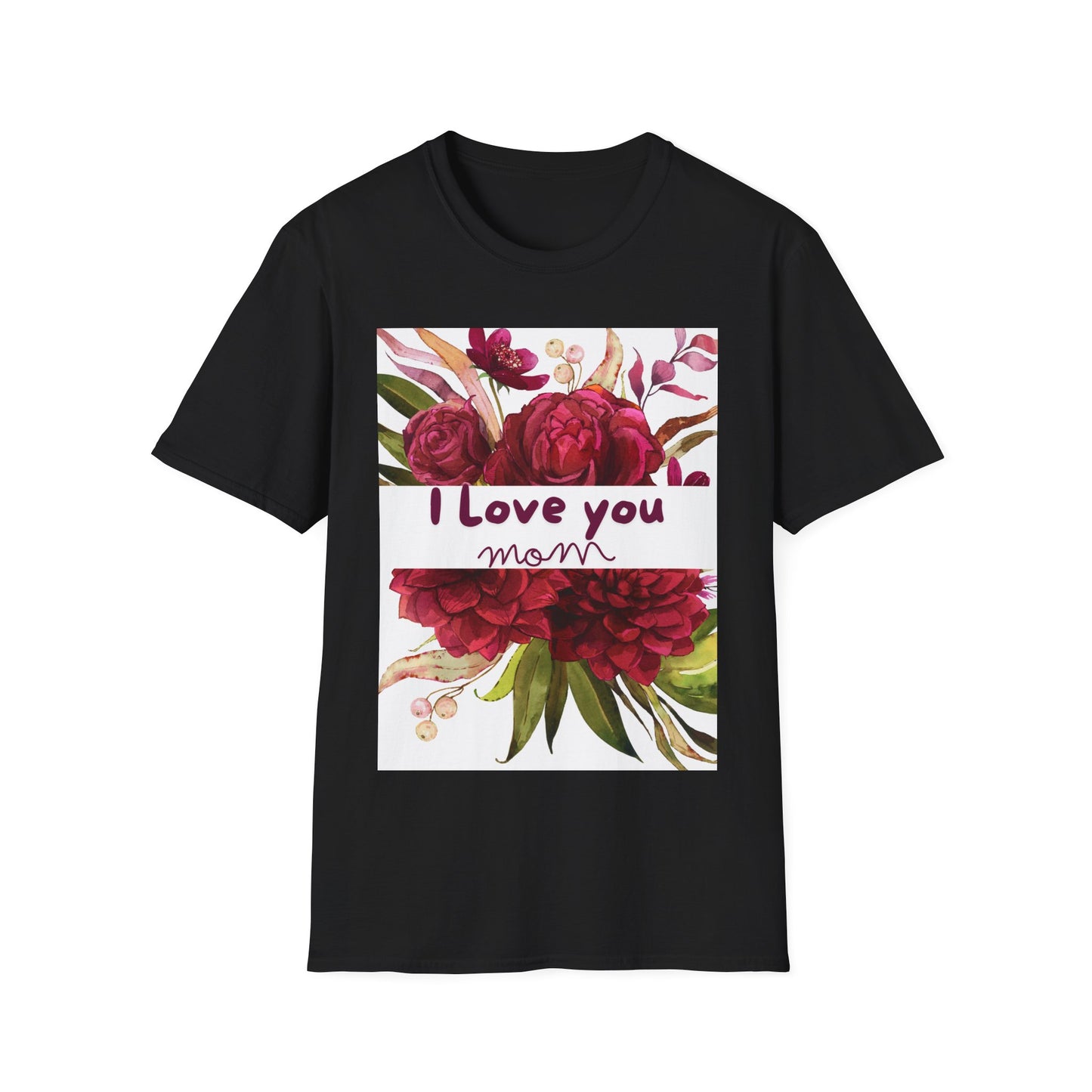 I Love You Mom" T-Shirt: Soft & Stylish Mother's Day Gift