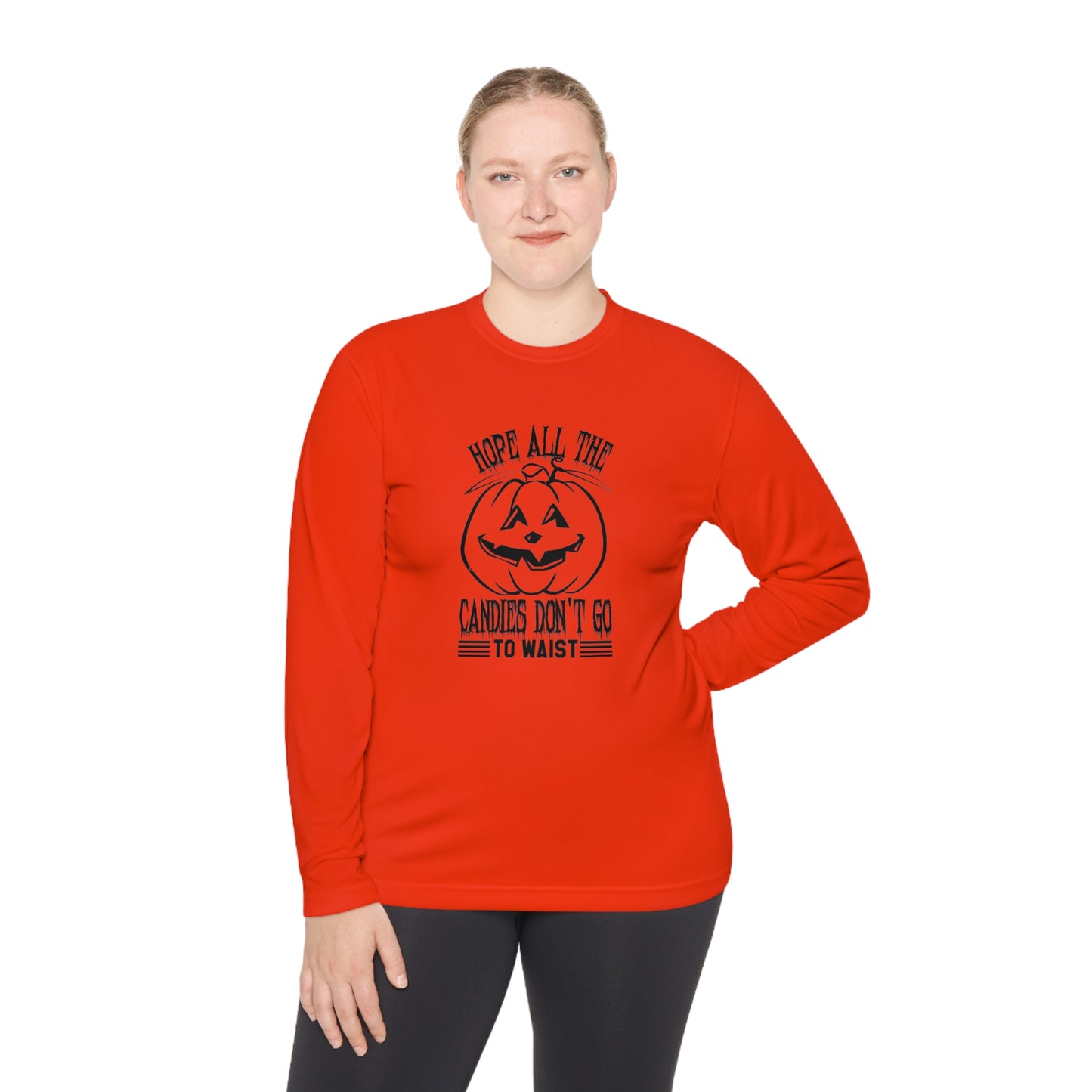 Halloween Spooktacular Sweets Unisex Lightweight Long Sleeve Tee