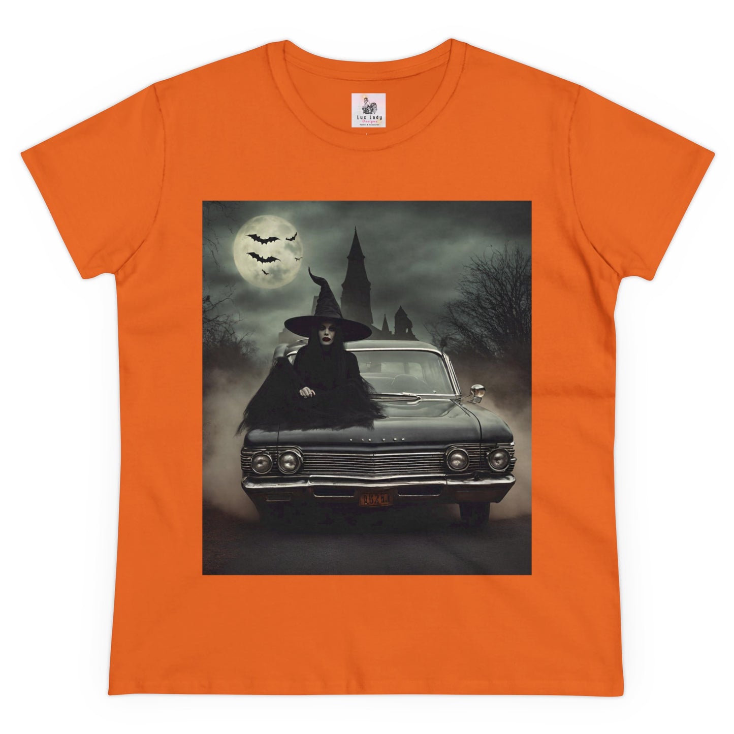 Halloween Women's Midweight Cotton Tee