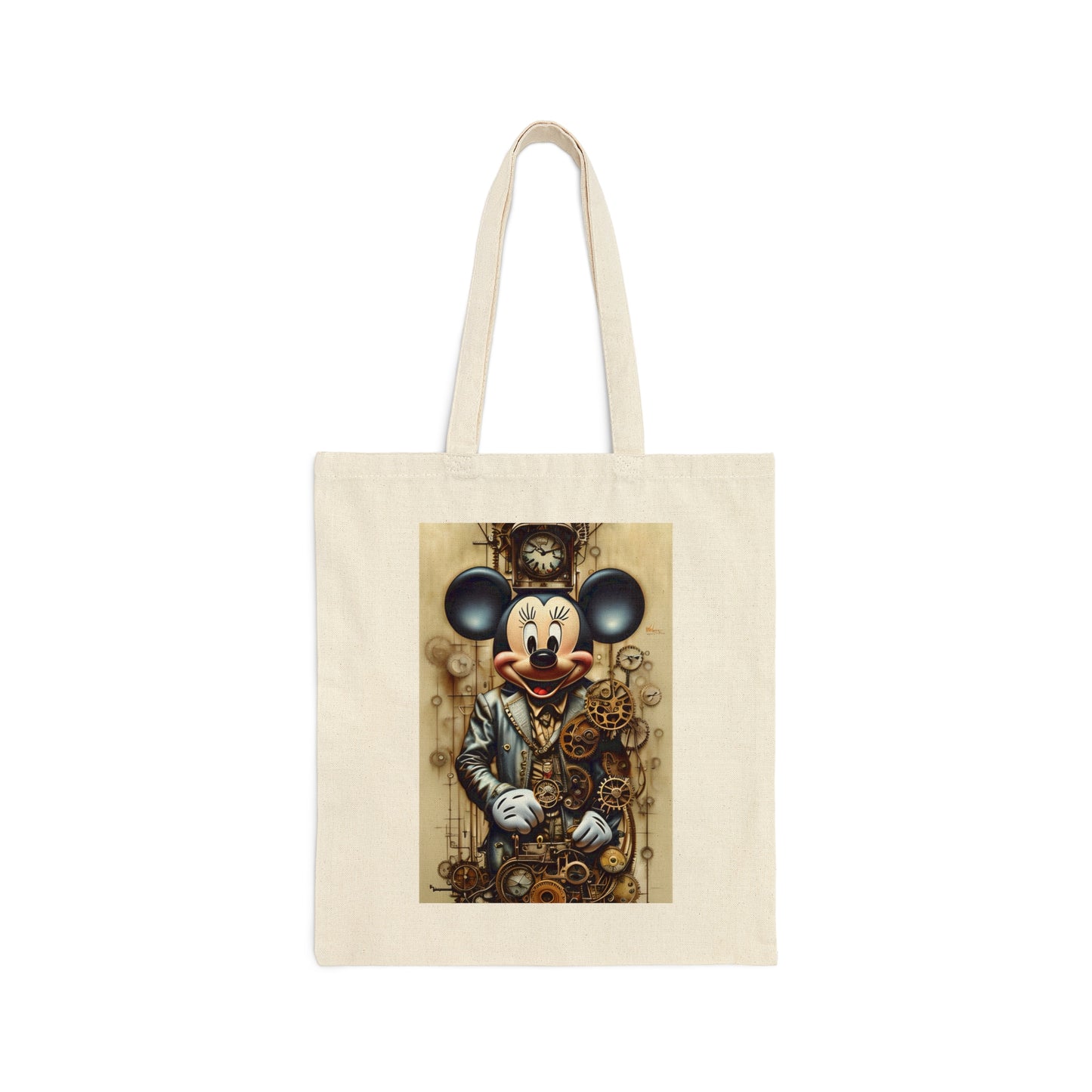 Cotton Canvas Tote Bag- Your Fav. Disney Charactor