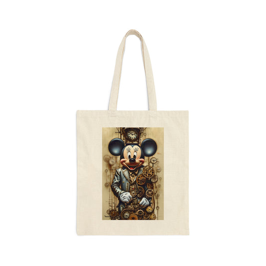 Cotton Canvas Tote Bag- Your Fav. Disney Charactor