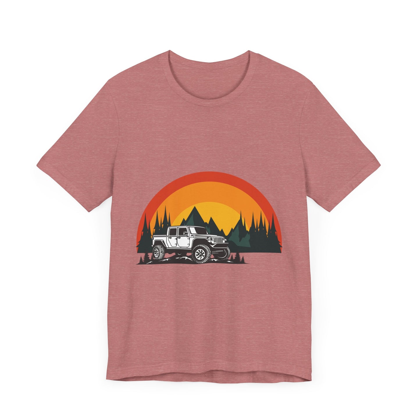 Unisex Jersey Short Sleeve Tee Outdoor Mountain T-Shirt