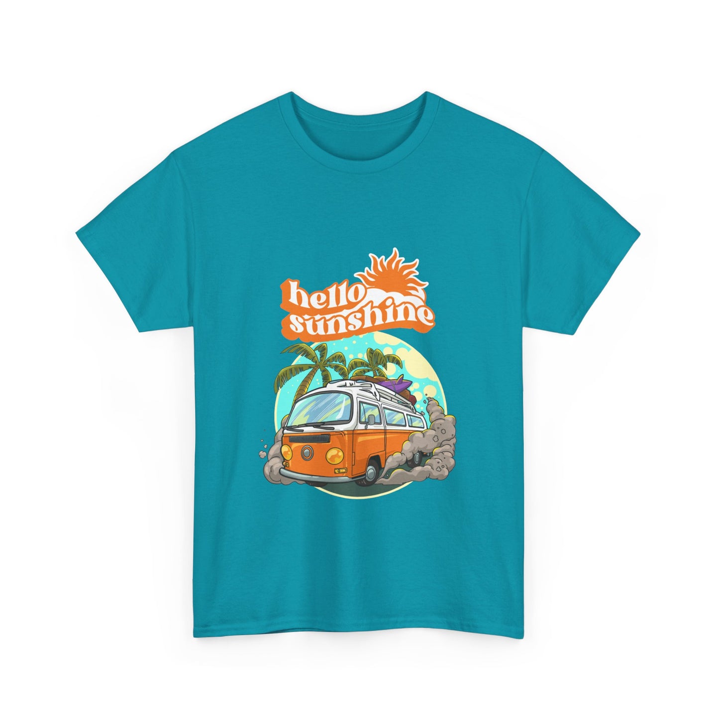 Beach Ready Unisex Heavy Cotton Tee Hello Sunshine