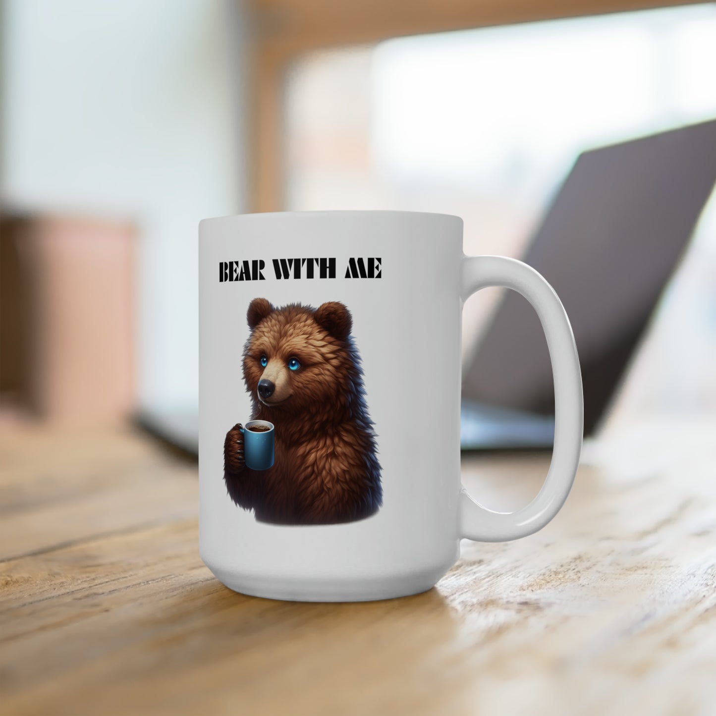 Ceramic Bear Mug | Brown Bear Coffee Mug15oz