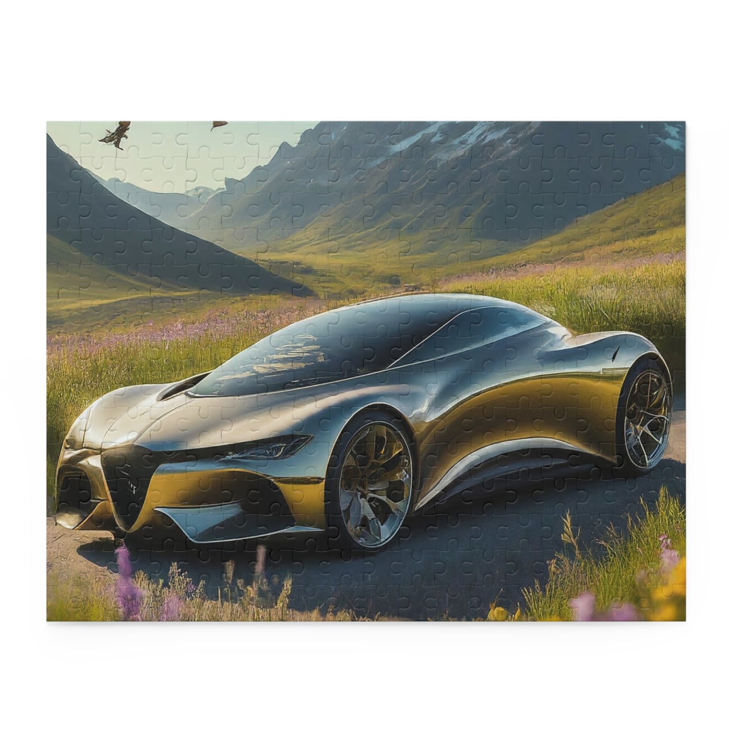 Car Lover Puzzle (120, 252, 500-Piece) Gift for Him