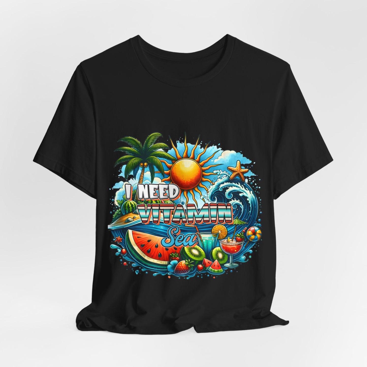 I needed Vitamin Sea Jersey Short Sleeve Tee Bella Canvas