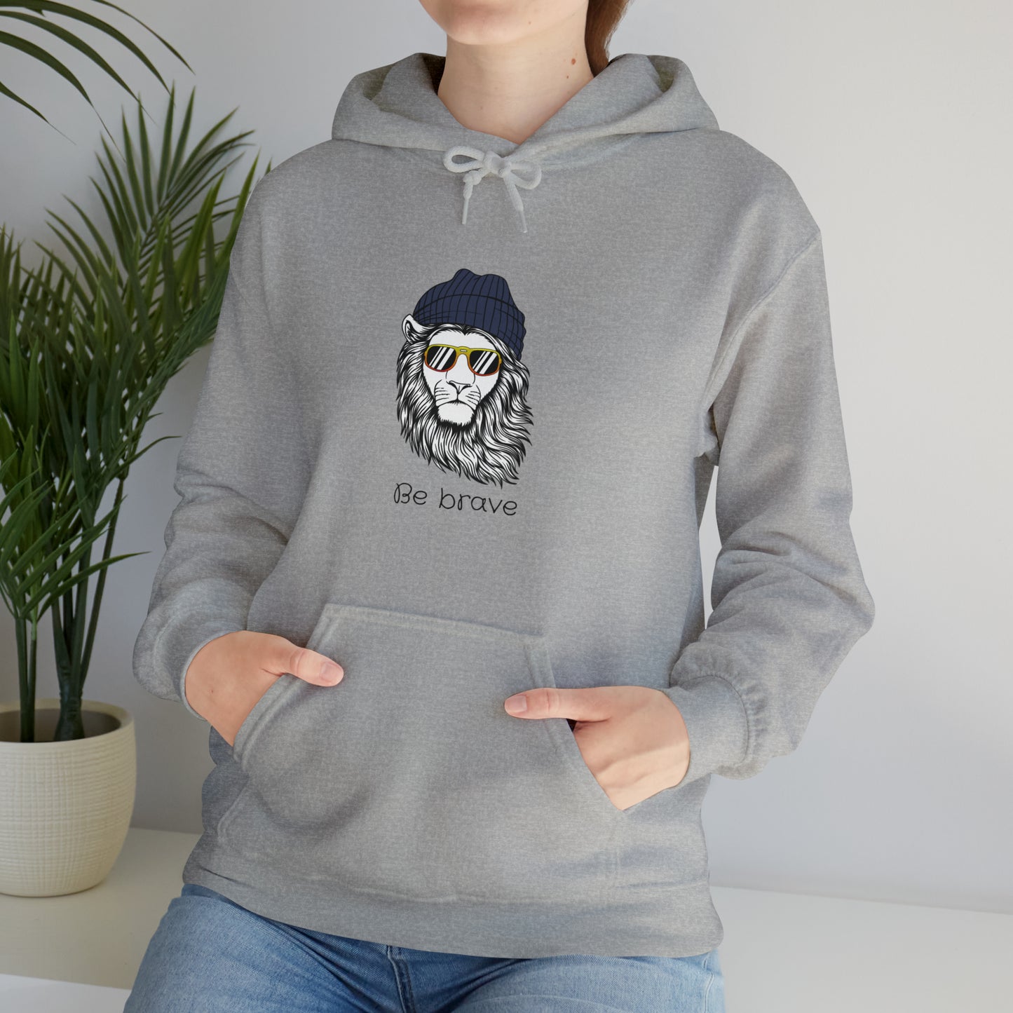 Be Brave Unisex Heavy Blend™ Hooded Sweatshirt