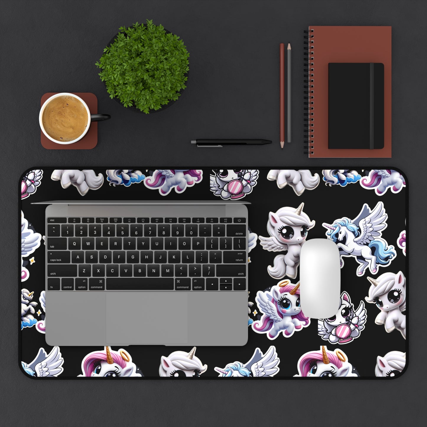 Unicorn Desk Mat Mouse Keyboard Mat