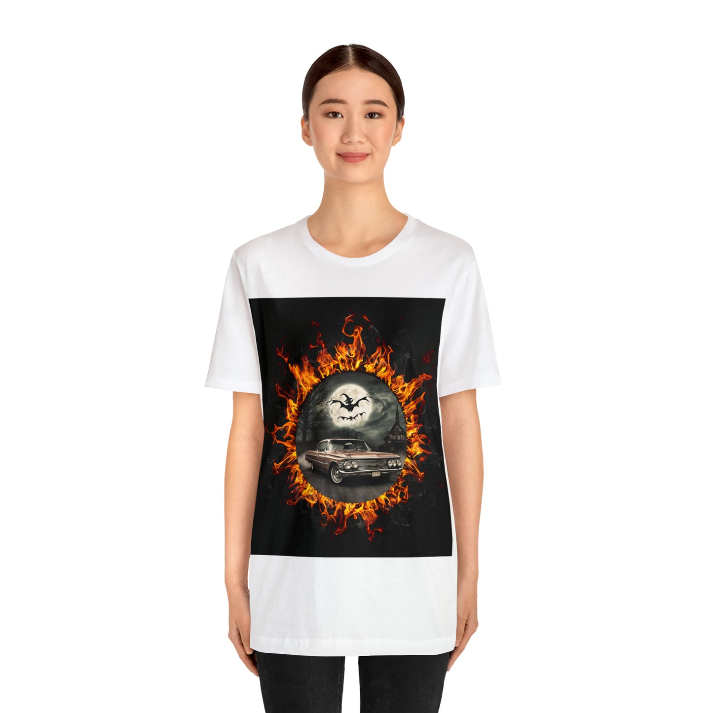 Halloween Style Unisex Jersey Short-Sleeve Tee