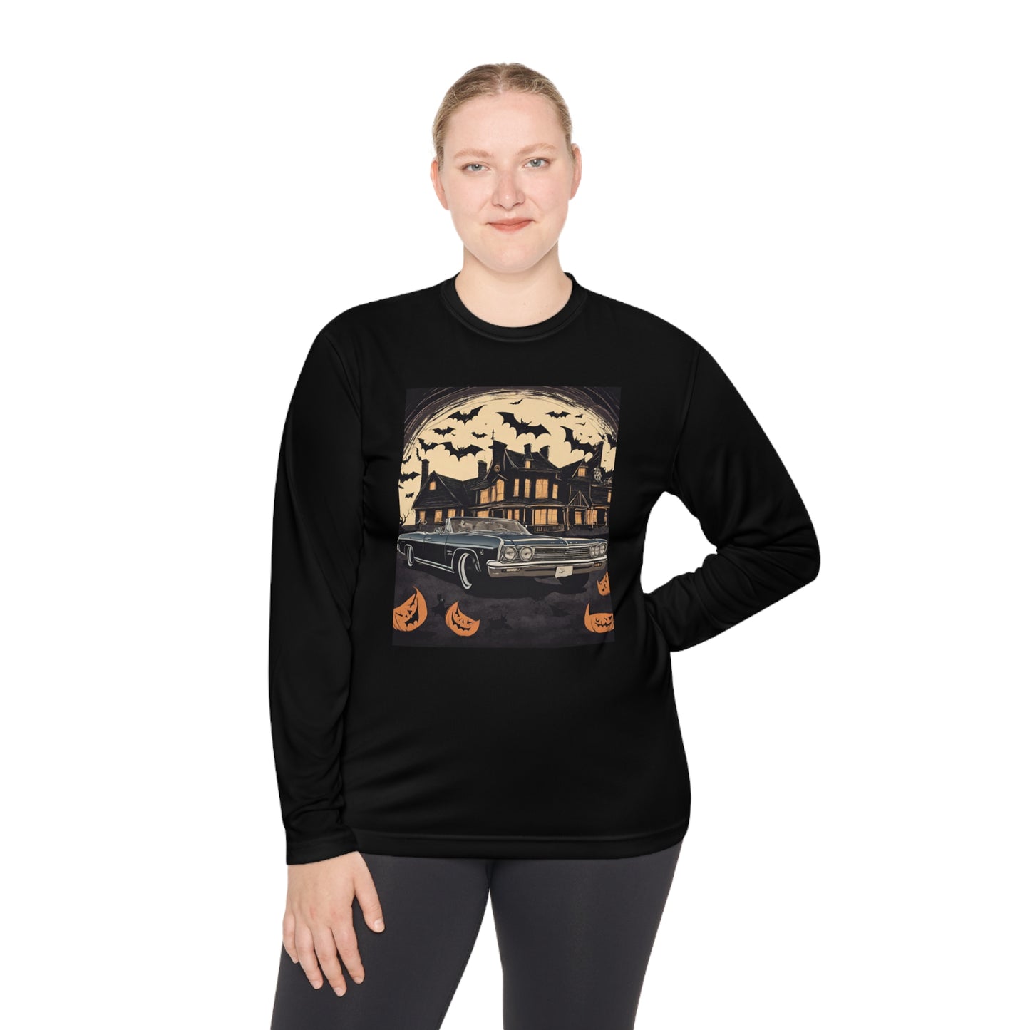 Halloween Long Sleeve Lightweight Long Sleeve Tee