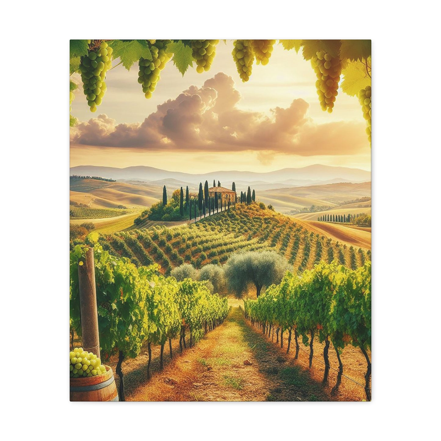 Tuscany Views Canvas: Capture the Beauty of Italy (Unique Wall Art)