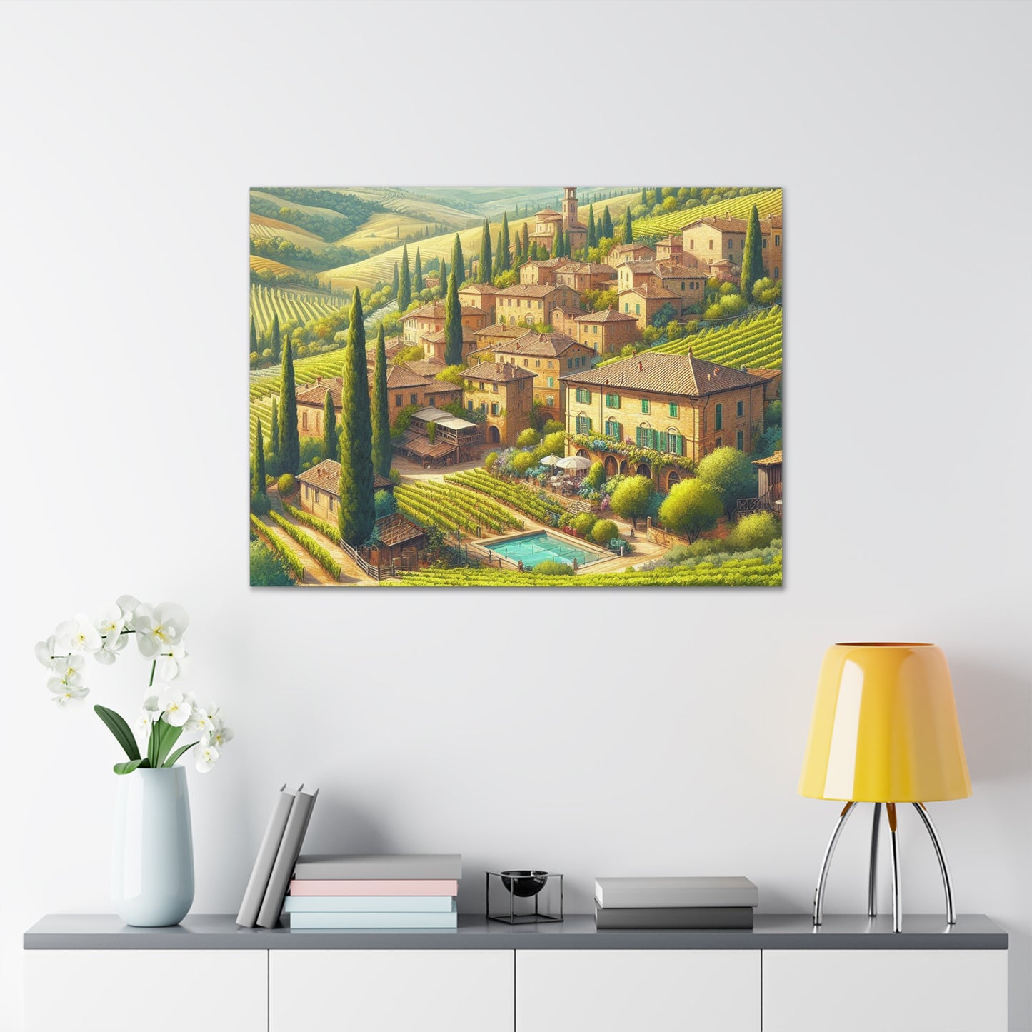 Tuscany Views Canvas: Capture the Beauty of Italy (Unique Wall Art)