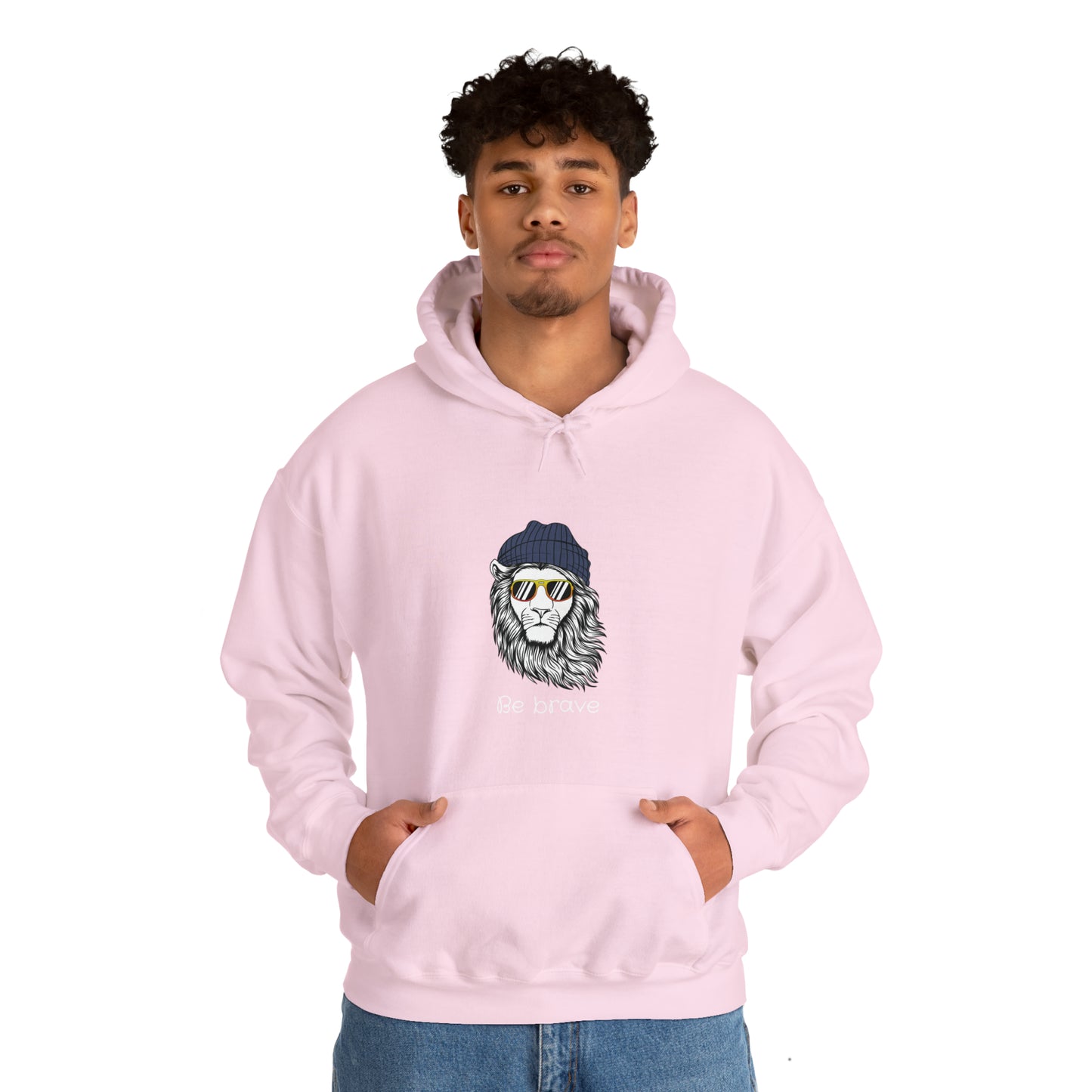 Be Brave Unisex Heavy Blend™ Hooded Sweatshirt