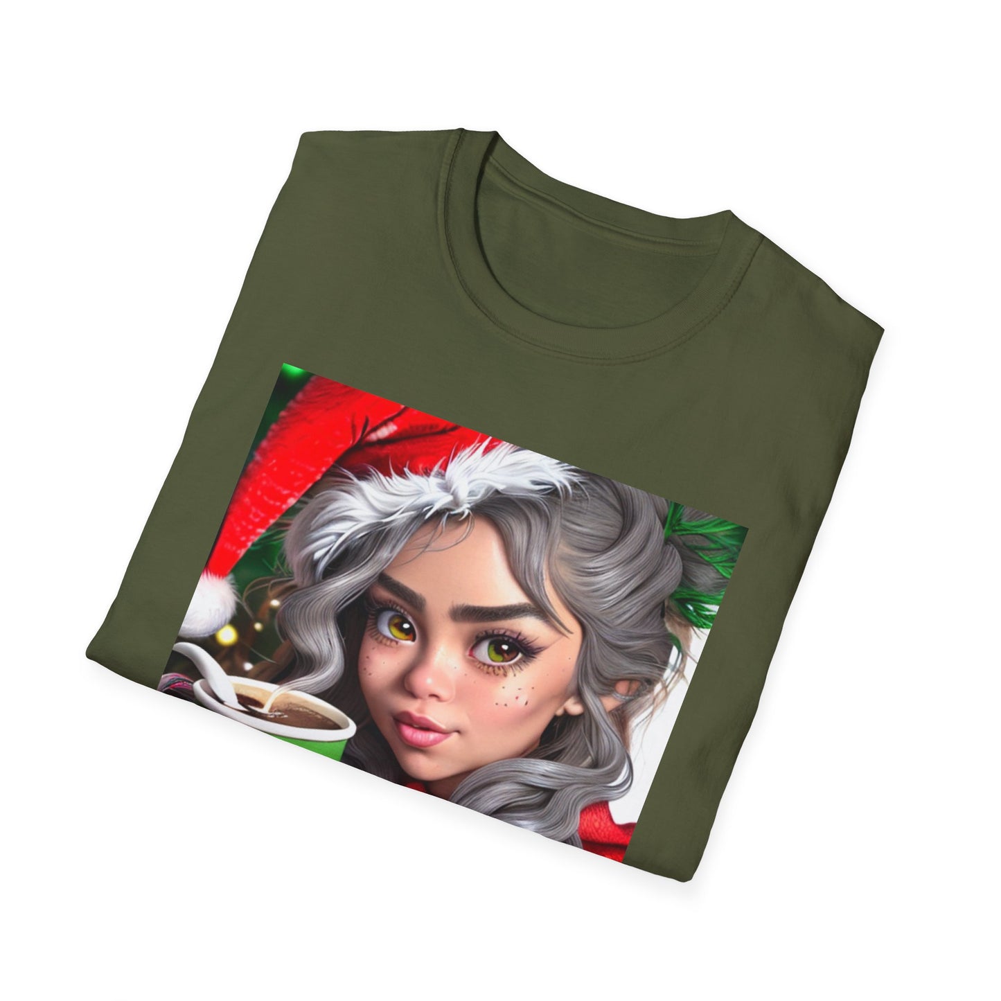 Espresso Yourself Grinchy Christmas Tee - Unisex Soft-Style