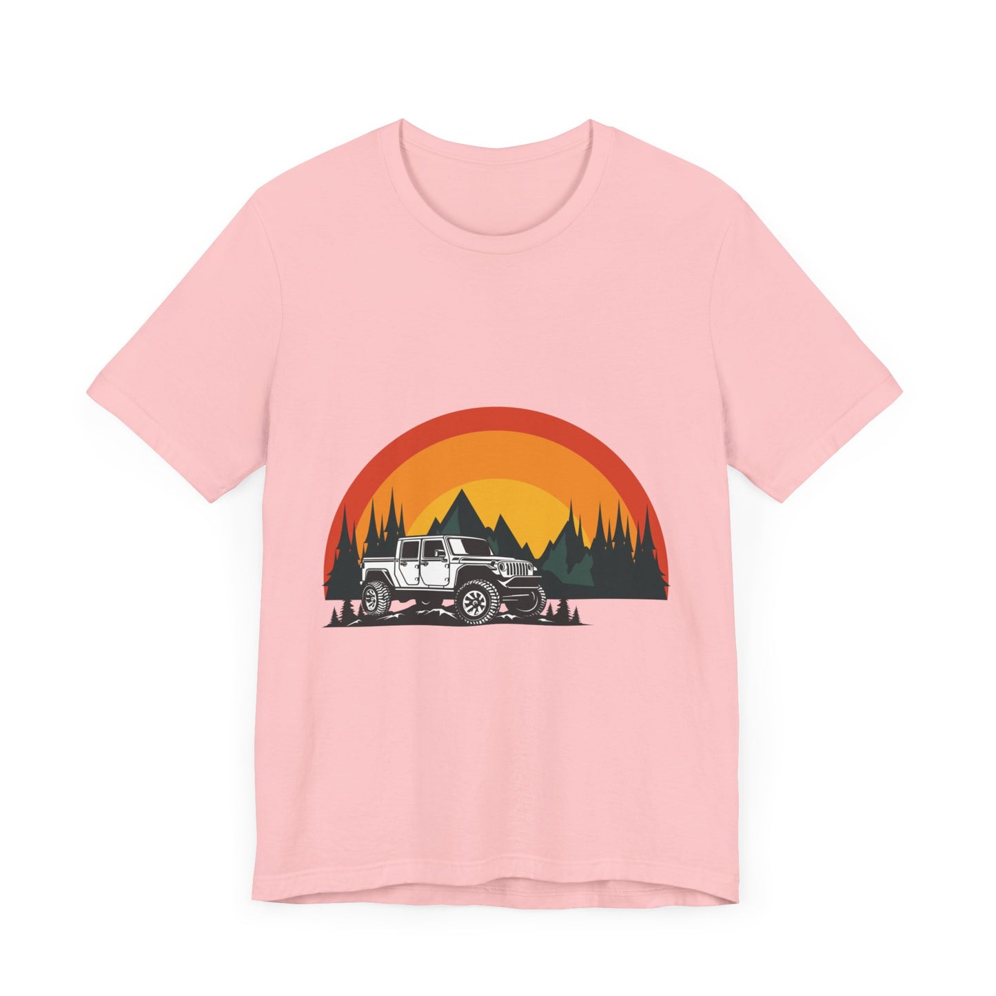 Unisex Jersey Short Sleeve Tee Outdoor Mountain T-Shirt