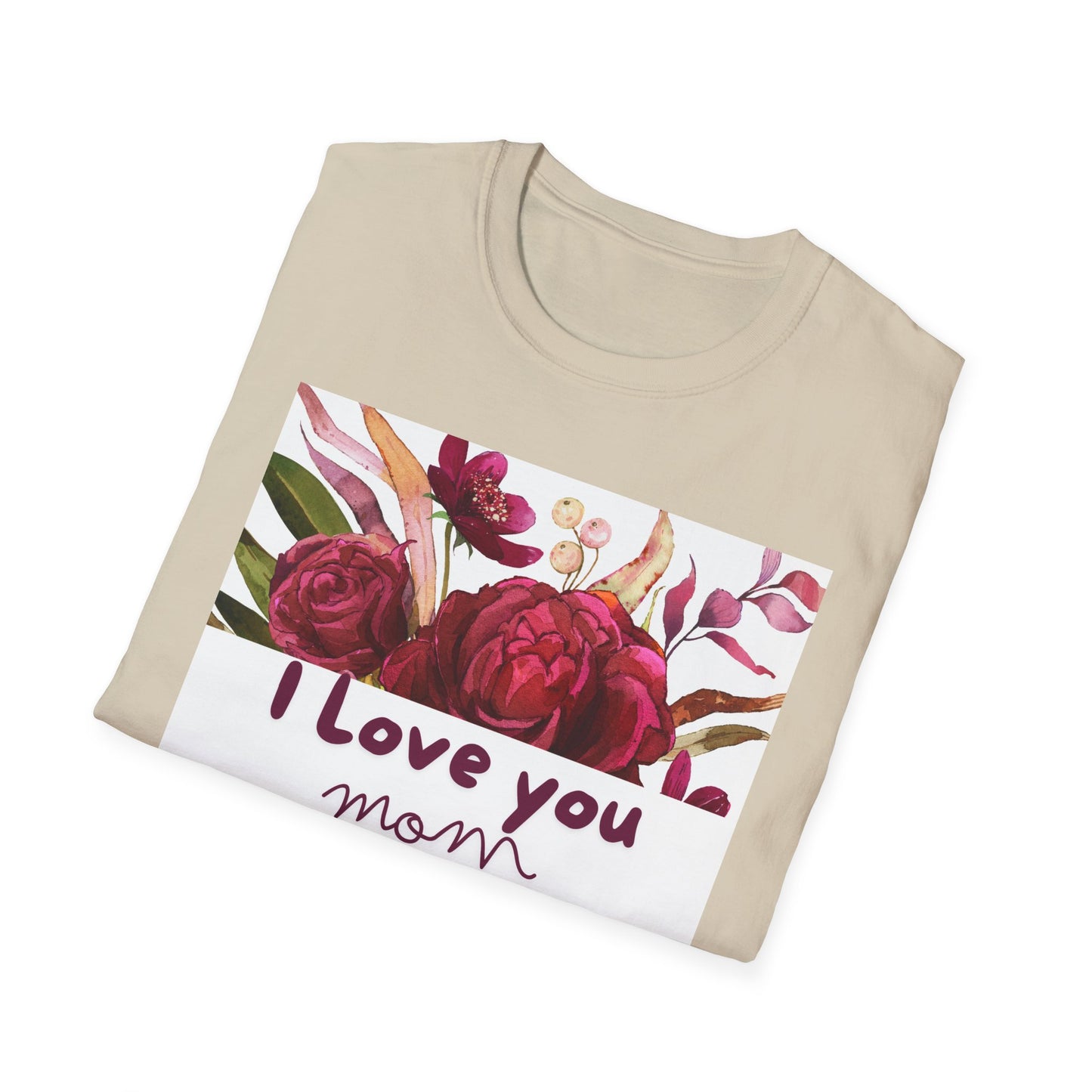 I Love You Mom" T-Shirt: Soft & Stylish Mother's Day Gift