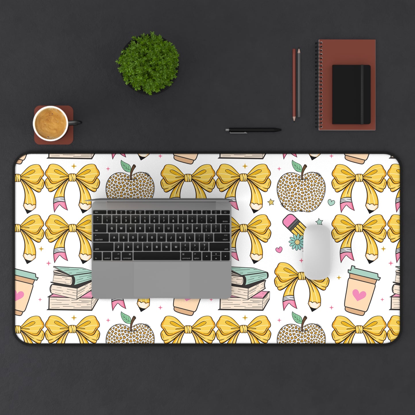 Teacher Computer Keyboard Mouse Desk Mat