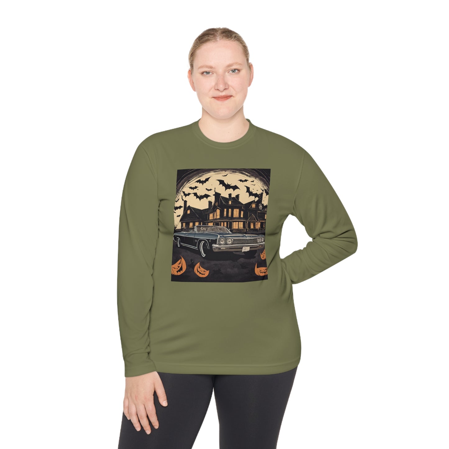 Halloween Long Sleeve Lightweight Long Sleeve Tee