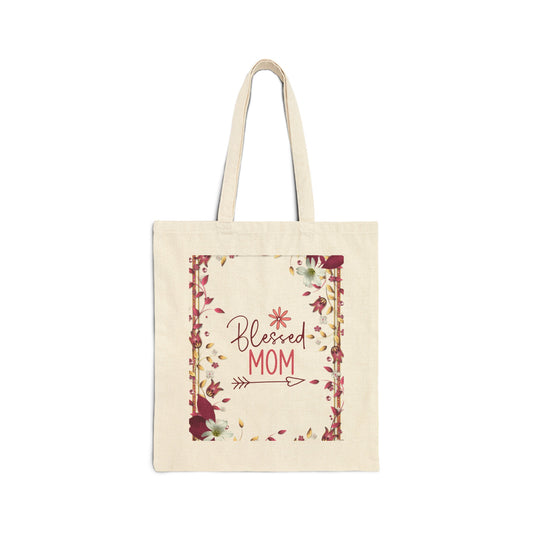 Best Mom Ever Cotton Canvas Tote Bag - The Perfect Mother's Day Gift