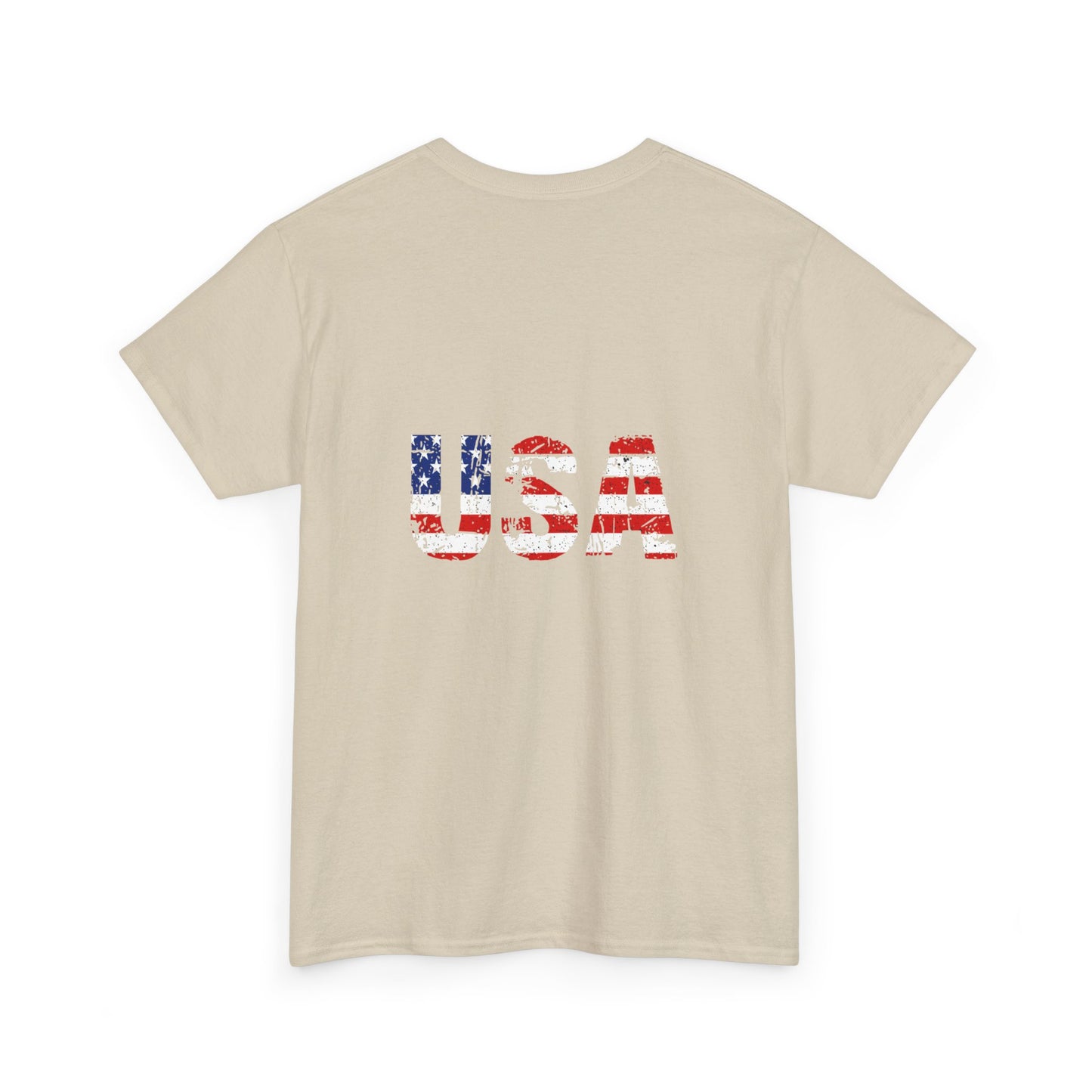 Patriotic Style for All: Unisex Heavy Cotton Tee (4th of July)