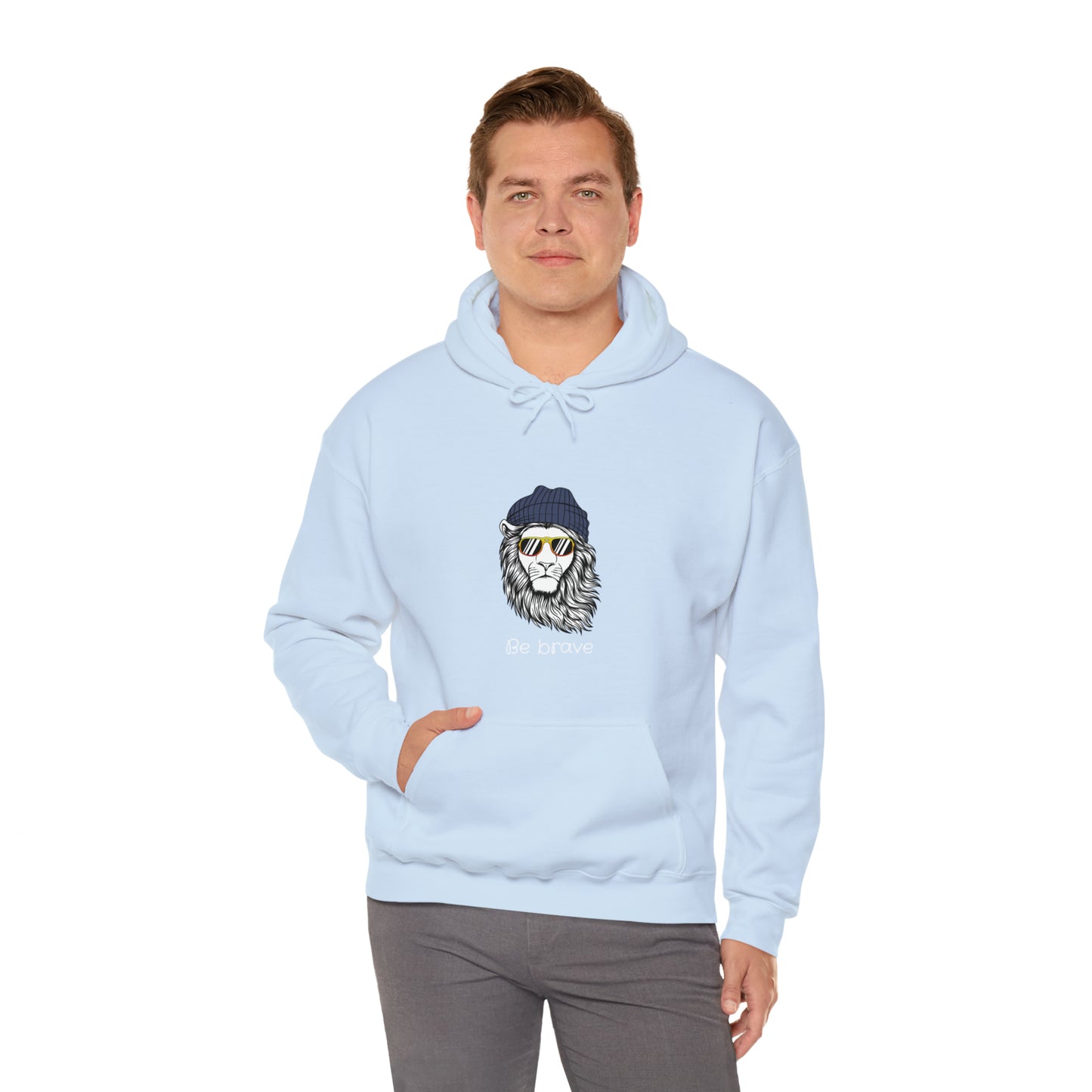 Be Brave Unisex Heavy Blend™ Hooded Sweatshirt