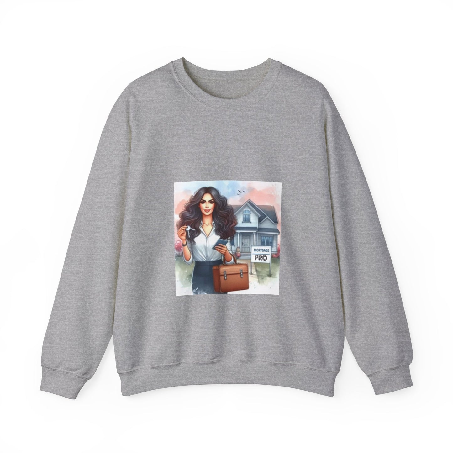 RealtorClosing Deals in Comfort: Realtor Crewneck Sweatshirt | Unisex Heavy Blend™ Crewneck Sweatshirt