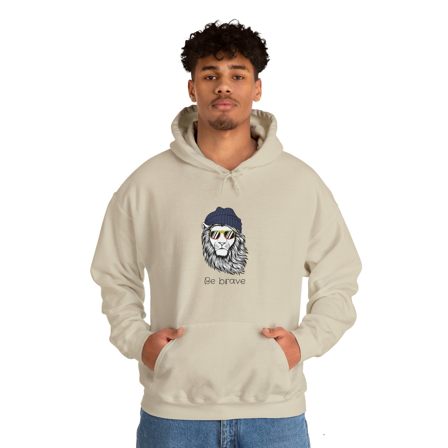 Be Brave Unisex Heavy Blend™ Hooded Sweatshirt